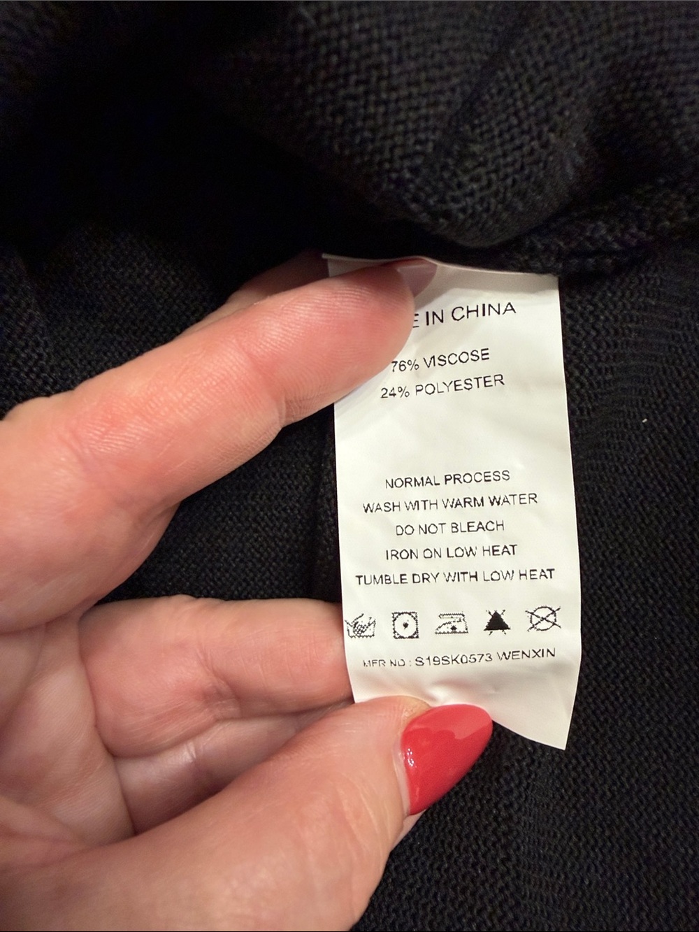 Simplee Apparel Black Tiered Ruffle Skater Skirt - Picture 5 of 6